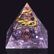 Load image into Gallery viewer, AMETHYST & COPPER AUM - Chakra Jewelry Store