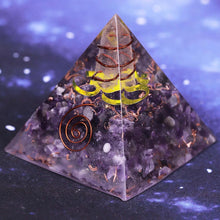Load image into Gallery viewer, AMETHYST & COPPER AUM - Chakra Jewelry Store