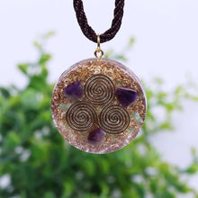 Load image into Gallery viewer, AMETHYST TRISKELION - Chakra Jewelry Store