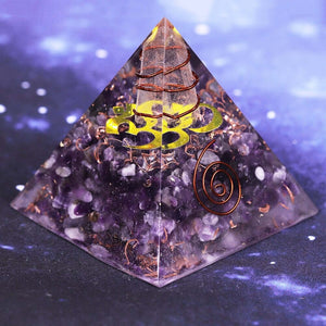 AMETHYST & COPPER AUM - Chakra Jewelry Store